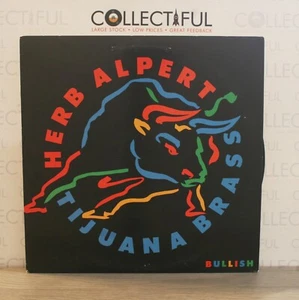 HERB ALPERT & TIJUANA BRASS- BULLISH - A&M 1984 - WITH LINER - VINYL LP RECORD🔥 - Imagen 1 de 2