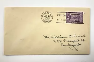 1949 FDC CDS Halifax 200 Year Anniversary 1749 To 1949 Envelope 513C - Picture 1 of 4