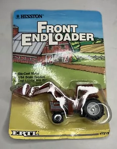 1/64 Hesston ERTL Die-Cast Front EndLoader Stock Number 7213 Brand New 1986 - Picture 1 of 4