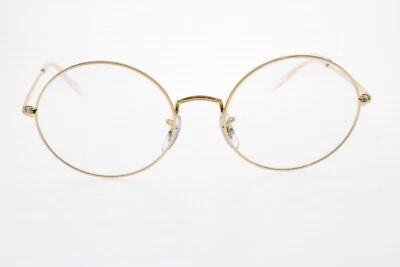 Marcos redondos Ray Ban RB 1970V OVALADOS 3086 metal dorado mecanizado 54/19-145 mm Foto 1 de 4