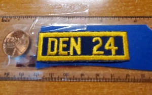 Cub Scout Den number patch, unique number very rare {moww} - Picture 1 of 2