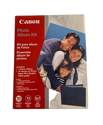 Canon Photo Paper Plus Double Sided Album Kit 5x7 New BN2 - Image 1 of 2