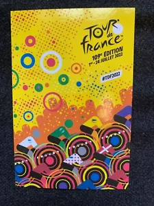 Cartolina ricordo ufficiale Tour De France 2022: Poster Versione: Ciclismo: TDF2022 - Foto 1 di 1