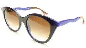 Face A Face Bocca Sixties 3 2146 Sonnenbrille Tinte Majorelle blau Italien handgefertigt - Bild 1 von 9