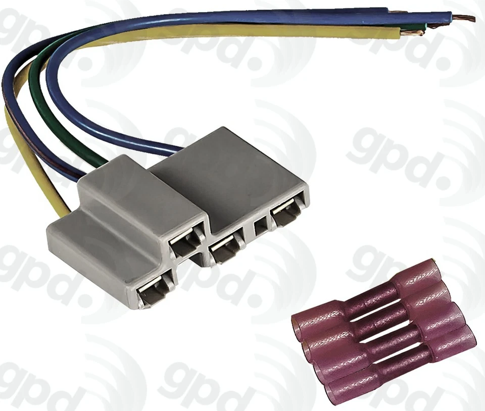 适用于 1985 年 Oldsmobile 98 HVAC 吹风机电机电阻线束 930CE59 — 第 1/1 张图片