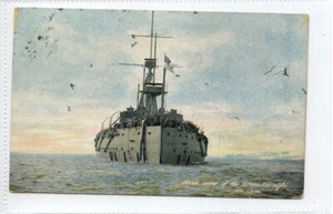 (Gd2520) Acorazado, Stern View of the DREADNOUGHT 1907 - Imagen 1 de 4