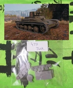 Kit maqueta para montar y pintar - Vehículo militar . 4TP Tank - 1/72 - Foto 1 di 2