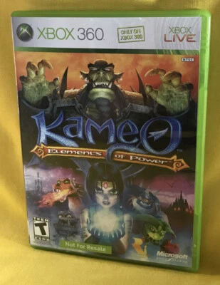 Kameo Elements of Power Microsoft Xbox 360 2005 CIB with Manual - Image 1 of 3