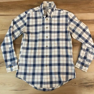 Brooks Brothers Regent Shirt Mens Small Plaid Button Down Soft Twill Cotton - Picture 1 of 6