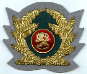Finland Infantry Officer Lion Cockade Insignia Hat Cap Badge 70mm !!! - Picture 1 of 3