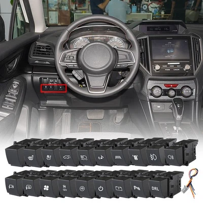 Interruptor de control de tablero botón inferior para Subaru WRX 2020-2025 Foto 1 de 4