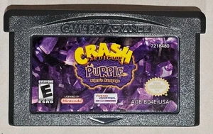 Crash Bandicoot Purple: Ripto's Rampage (Nintendo Game Boy Advance) GBA Cart - Bild 1 von 5
