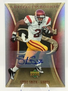 2007 Upper Deck Artifacts #195 Steve Smith Rookie Autographs #/25 - Bild 1 von 2