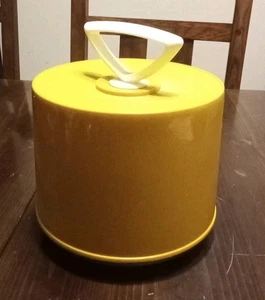 Yellow Disk-Go-Case 45's Record Carrier - 1970s Vinyl Storage 43 Records Incd - Bild 1 von 17