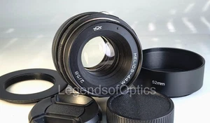 Helios 44M  f2 58mm Swirly Bokeh mount M42 + adapter Canon EF (EOS) - Picture 1 of 24