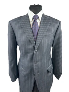 CORNELIANI !!40R!!17.25 MICRON WOOL!PICK STITCHED!!LIKE SUPER 200’sMADE IN ITALY - Picture 1 of 17