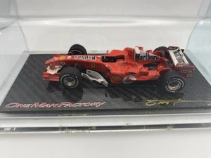 1:43 One Man Factory F1 Ferrari Michael Schumacher RARE BBR - Picture 1 of 14