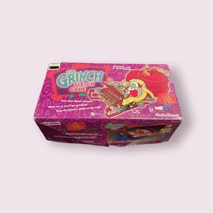 Vintage “The Grinch” Sleigh Game 2000 Radio Shack Exclusive Dr. Seuss Open Box - Picture 1 of 2