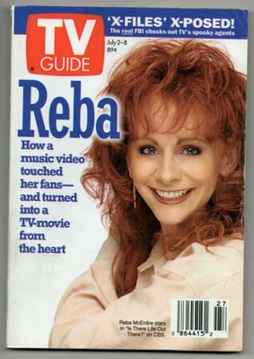 TV Guide Magazine July 2 1994 Reba McEntire Video Games X-Files PA-NY ed. - Image 1 of 4