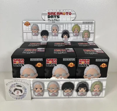 Sunrise Pop Sakamoto Days Imán Nevera Caja Ciega Chibi Mini Figura Nuevo Foto 1 de 2