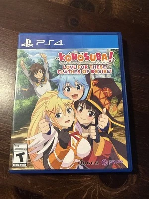 KONOSUBA Gods Blessing on this Wonderful World! Love for Clothes Desire PS4 Nice - Image 1 of 4