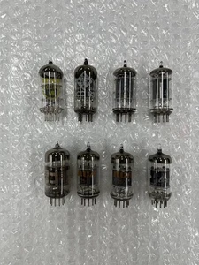 GE RCA TELEFUNKEN MARANTZ ECC83 12AX7 6CA7 EL34 9 vacuum tubes - Picture 1 of 10
