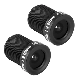 2pcs Security Lens Wide Angle CCTV 3.6mm 3MP HD Accessory For Camera Fit - Picture 1 of 9