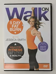 Jessica Smith Walk On 5 Day Fat Burn DVD Fitness Fat Loss & Health Workout - Picture 1 of 3