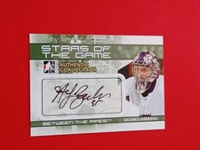 2009-10 In The Game Between The Pipes GoalieGraphs Auto #A-JL Jason LaBarbera