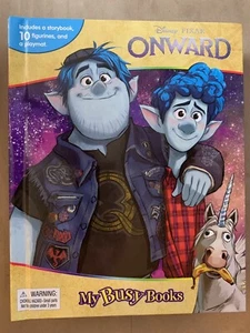 Libro de cuentos My Busy Books Disney Pixar “Onward” con tapete - figuras faltantes - Imagen 1 de 3