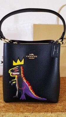 Coach C6073 Basquiat Collaboration 2WAY Handbag Tote Bag Shoulder Bag Crossbody - Image 1 of 4