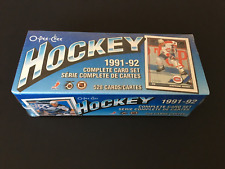 1991-92 O-PEE-CHEE BOX COMPLETE FACTORY SET SEALED.
