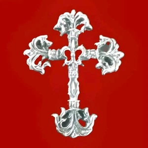 Erick's Sterling Silver Flur De Lis Cross Taxco.925  - Picture 1 of 8