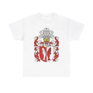 WADWICZ Coat of Arms T-Shirt Polish Nobility Kingdom of Poland Heritage Tee - Picture 1 of 21
