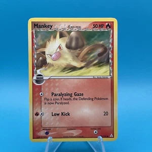 Pokémon TCG Mankey EX Holon Phantoms 70 Regular Common - Picture 1 of 10