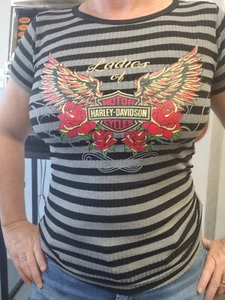 harley davidson t shirts womens - Picture 1 of 6