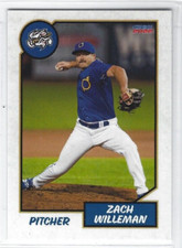 2022 Omaha Storm Chasers (Triple-A Kansas City Royals) Zach Willeman