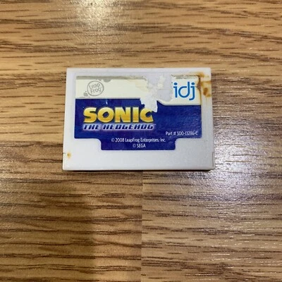 LeapFrog Sonic The Hedgehog Spelling Grade 2nd-4th Age 7-10 Gaming System Didj - Image 1 of 2