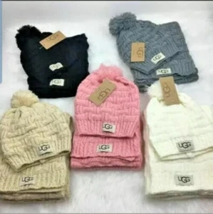 UGG Winter Hat and Scarf Set NWT *5 Styles Buyer's Choice* - Picture 1 of 15