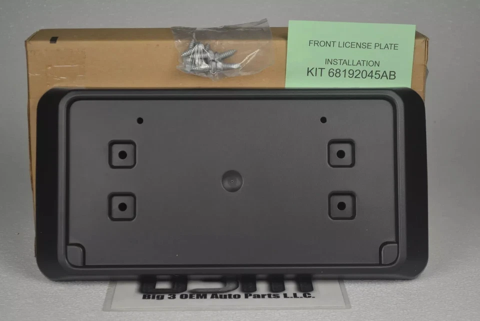 Jeep Rubicon 2013-2015 décimo aniversario soporte de matrícula delantero nuevo OEM Foto 1 de 1