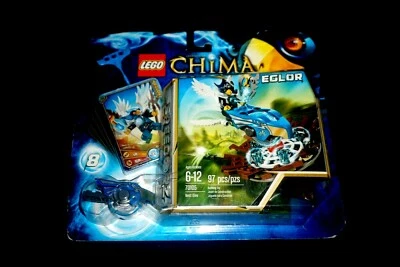 LEGO LEGENDS OF CHIMA SPEEDORZ EGLOR NEST DIVE 70105 97 PCS 2013 - Image 1 of 4