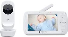 Motorola Nursery VM35 - Video-Babyphone - Weiß - 5-Zoll-Elterneinheit - Infrarot
