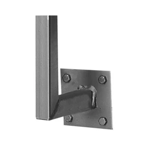 Universalpfosten 30mm mit Abstand 120mm Gartenzaun Balkon Geländer Zaun GAH - Bild 1 von 1