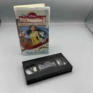 Pocahontas II Journey To A New World VHS 1998 Vintage Clam Shell Disney Movies - Imagen 1 de 9