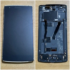 Display Originale Lesionato Oneplus One A0001 LCD Ok, No Touch Con Frame - Imagen 1 de 6