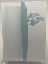 2020-21 Impeccable HOF Autos Clyde Drexler Yellow Printing Plate 1/1 Unsigned