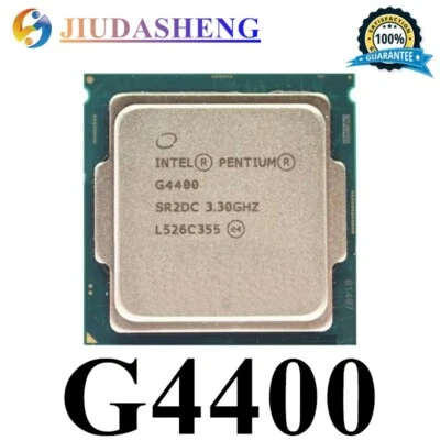 Intel Pentium G4400 SR2DC 3.3GHz LGA 1151 3MB 8GT/s Dual Core 54W CPU Processor - Image 1 of 2