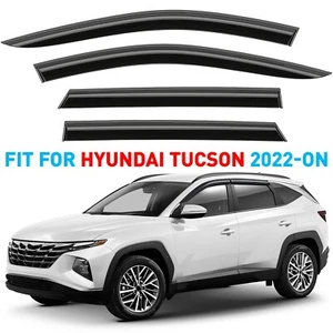 Protectores de lluvia viseras de ventilación pantalla para Hyundai Tucson 2022-2025 - Imagen 1 de 8