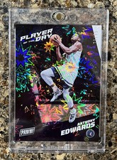 Anthony Edwards 2021 Panini Player of the Day KABOOM 73/99 Super Rare SSP MINT
