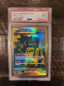 Ting-Lu Ex Full Art Hyper Rare 2024 Pokemon Paldean Fates #244 PSA 9 - Picture 1 of 2